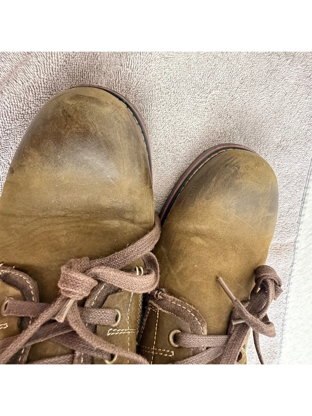 Projek Raw PR 1908 Men’s Size 10 Tan Faux Fur Lined Ankle Boots